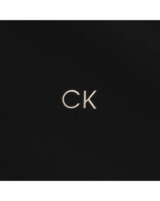 Calvin Klein Black Monogram Weather-Resistant Softshell Jacket for men