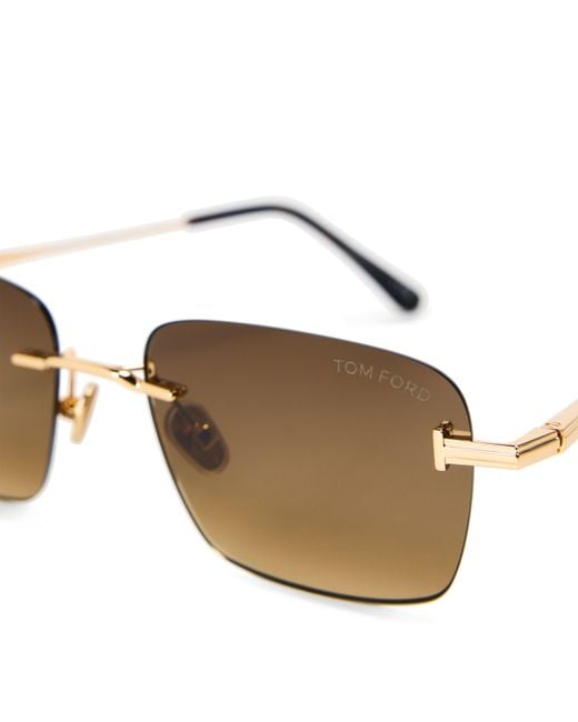 Tom Ford Brown Jake Sunglasses for men