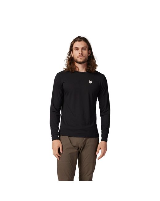 Fox Black Ranger Shepherds Drirelease Long Sleeve Jersey for men