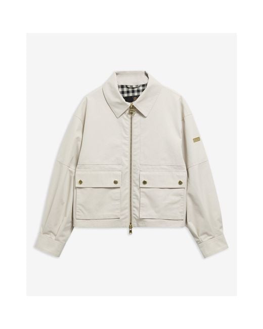 Barbour White B.Int Gabriette Show Ld64