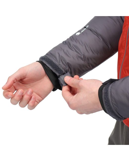 Regatta Red Radnor Waterproof Breathable Recycled Insulation Lightweight Jacket for men