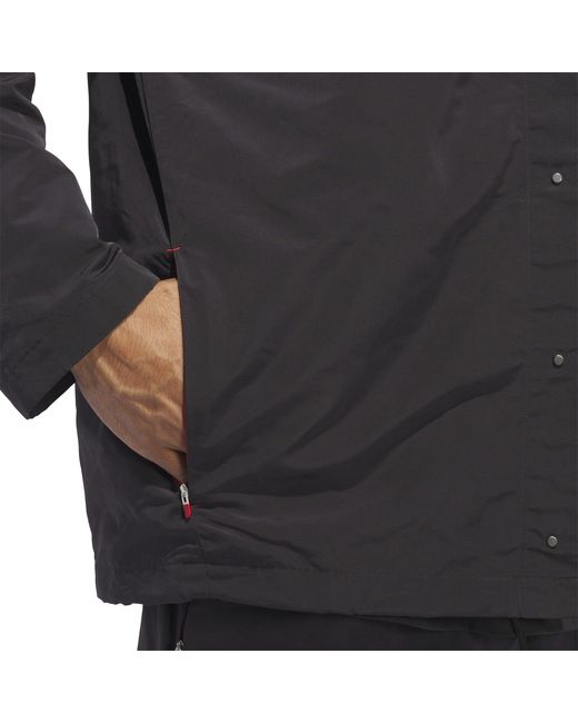 Adidas Black Adi Performance Tracksuit Top for men