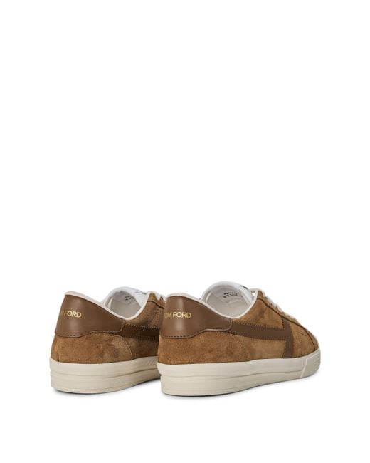 Tom Ford Brown Jarvis Sneakers
