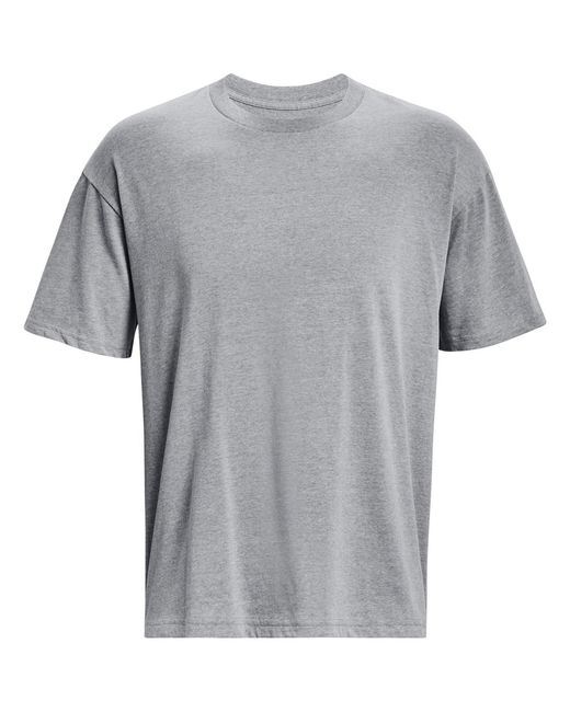 Under Armour Gray Short-Sleeve Performance Gym Top for men