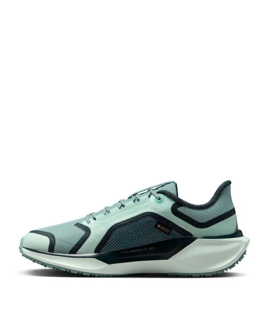 Nike Green Pegasus 41 Gore-Tex Waterproof Road Running Shoes