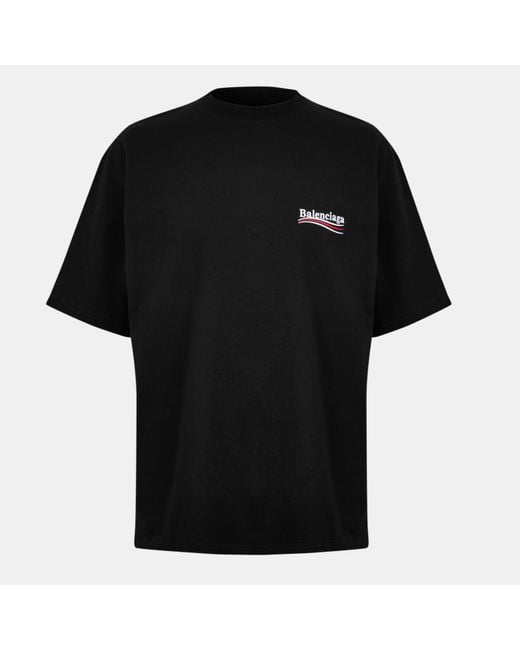 Balenciaga Black T-Shirts And Polos for men