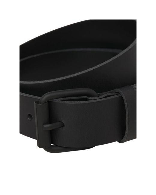 Jack & Jones Black Leather Belt for men