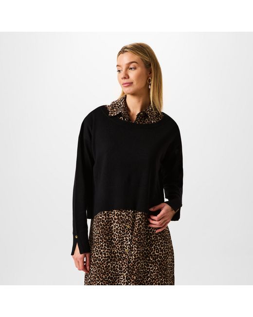 Biba Black 2In1 Jumper Dress
