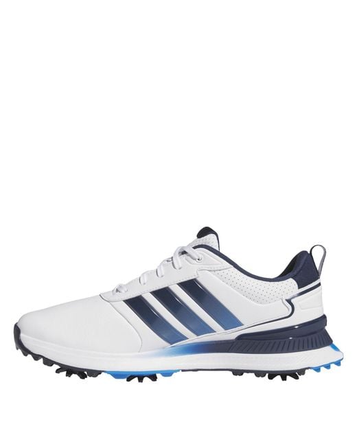 Adidas Blue Spiked Golf Shoes for men