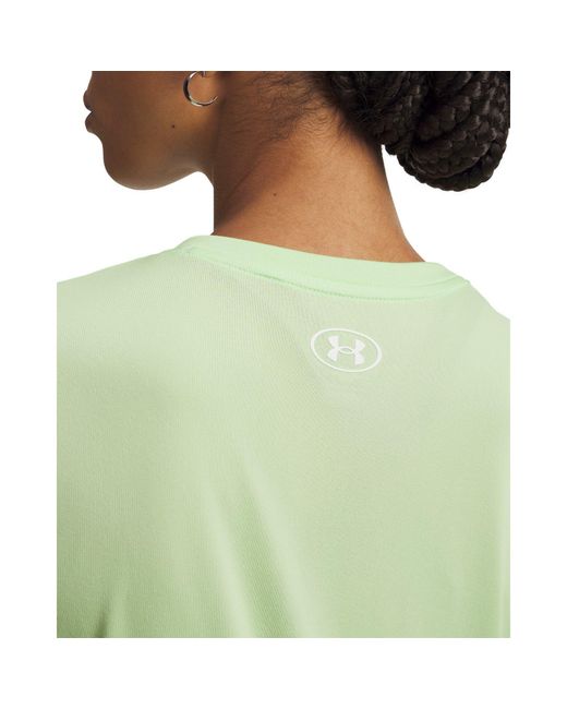Under Armour Green Tech V-Neck Short Sleeve