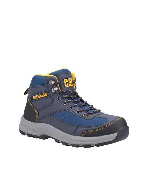 Caterpillar Blue Elmore Mid Safety Hiker for men