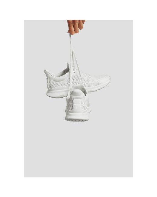 Fitflop White Vitamin Ffx Knit Sports Trainers