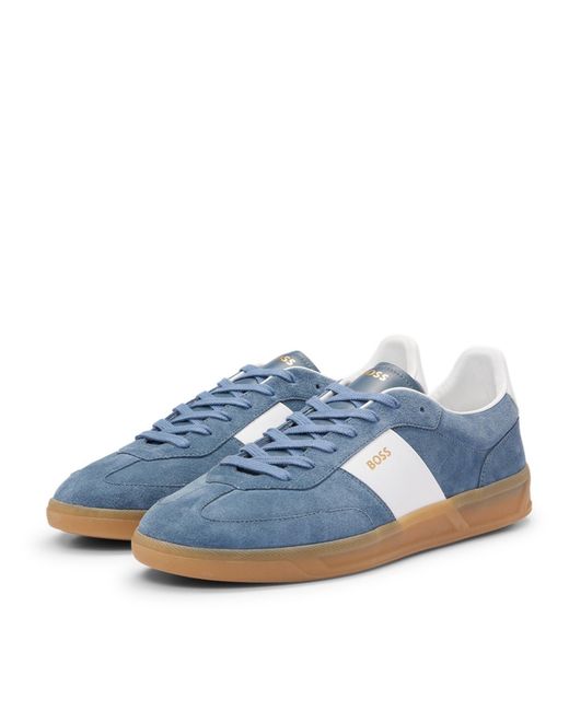 Boss Blue Brandon Tennis Style Trainer for men