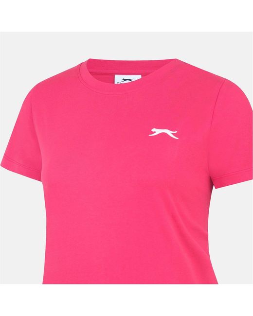 Slazenger 1881 Pink Crew Neck Tee