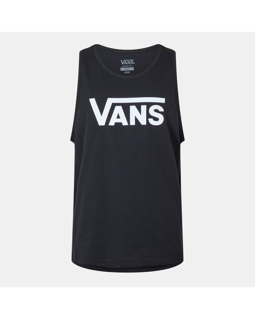 Vans Black Classic Muscle Vest for men