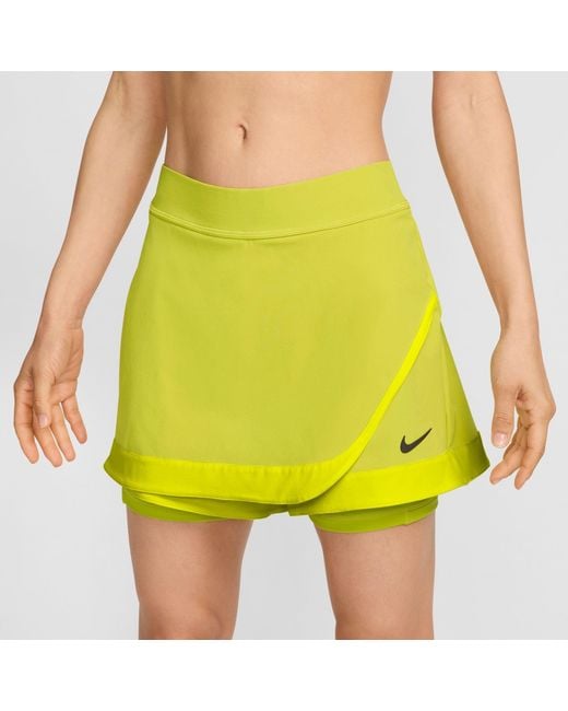Nike Yellow Oz Open Skirt