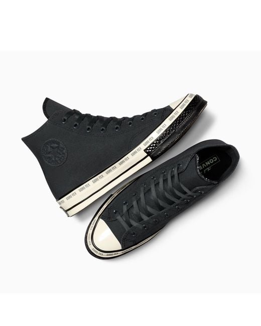 Converse Black Adults Chuck 70 Gore-Tex Waterproof High-Top Trainers