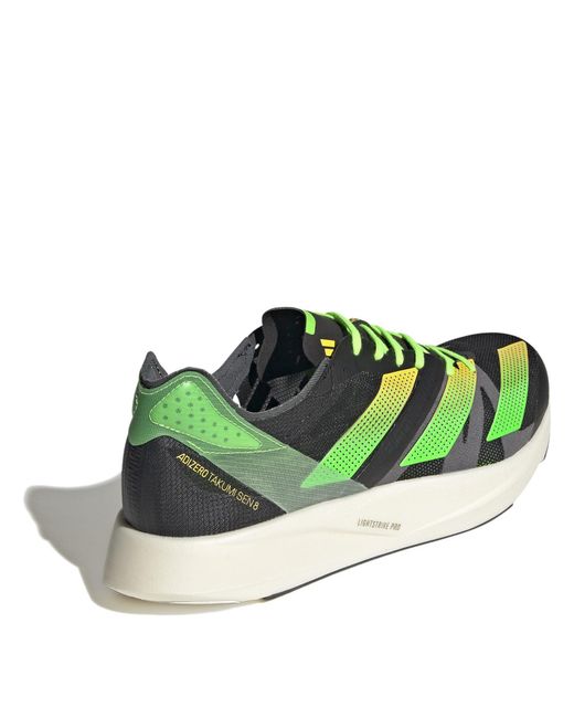 Adidas Green Adizero Takumi Sen 8 Shoes for men