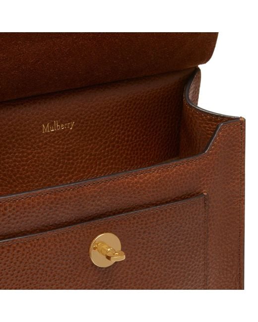 Mulberry Brown Antony Leather Satchel