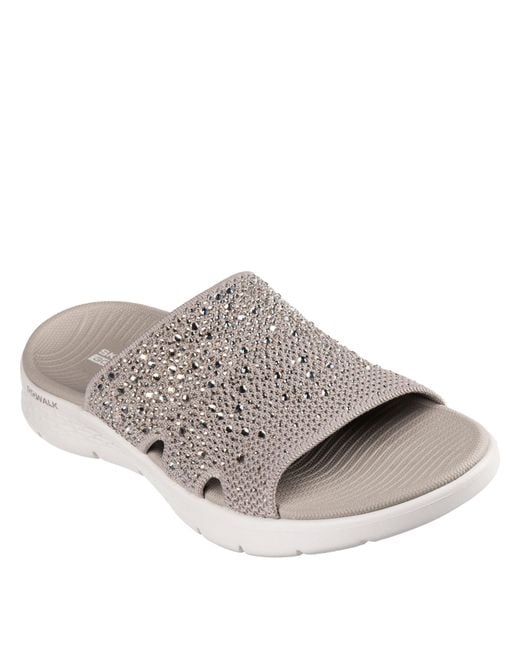 Skechers Multicolor Go Walk Flex Sandal Flat Sandals