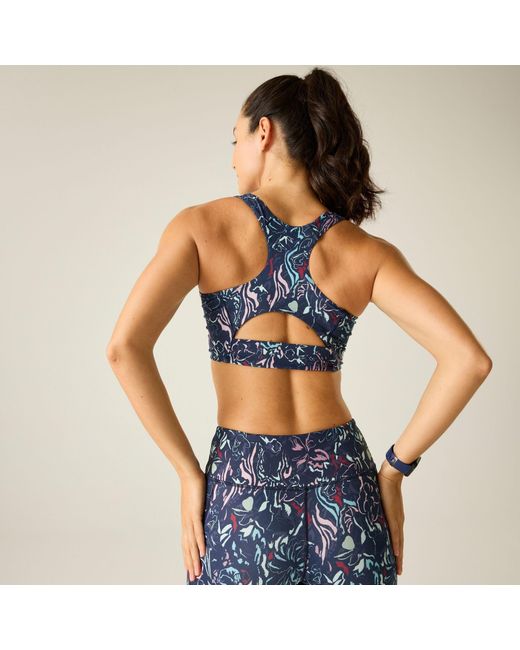Dare 2b Blue Influential Quick-Drying Bra