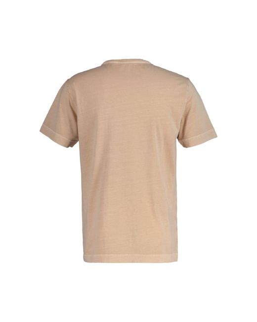 Gant Natural Sunfaded Short Sleeves T-Shirt for men