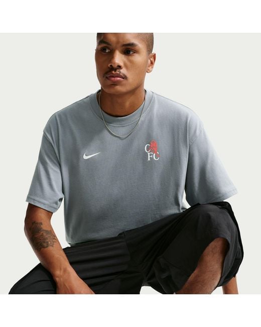 Nike Blue Chelsea Peak T-Shirt 25/26 for men