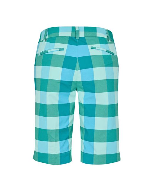 PUMA Blue (14) Golf Plaid Tech Short