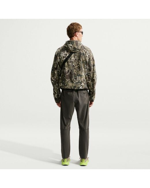 Nike Green Open Hem Woven Joggers for men