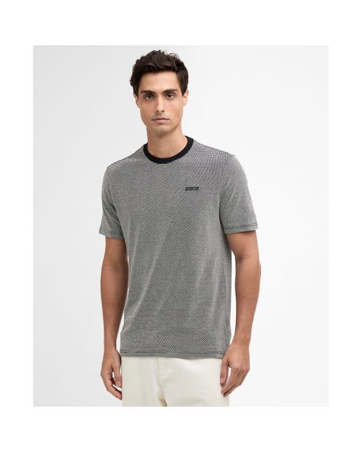 Barbour Gray T-Shirt for men