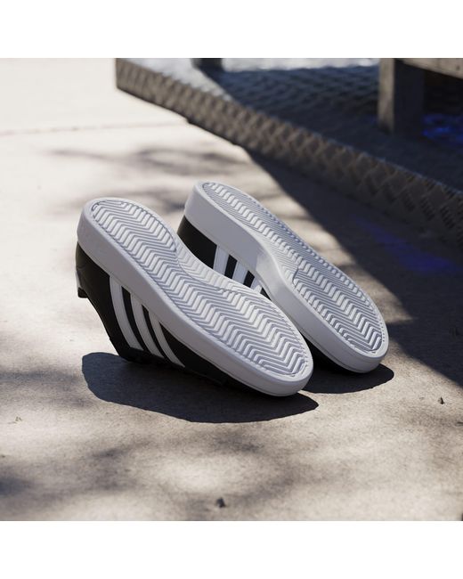 Adidas Black Grand Court Cloudfoam Comfort Shoes