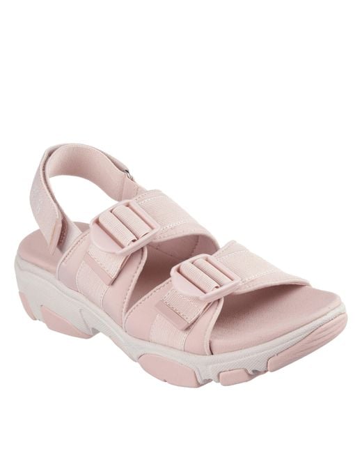 Skechers Pink Flat Sandals