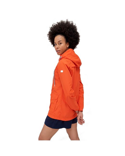 Regatta Red Bayarma Breathable Long Sleeve Waterproof Jacket