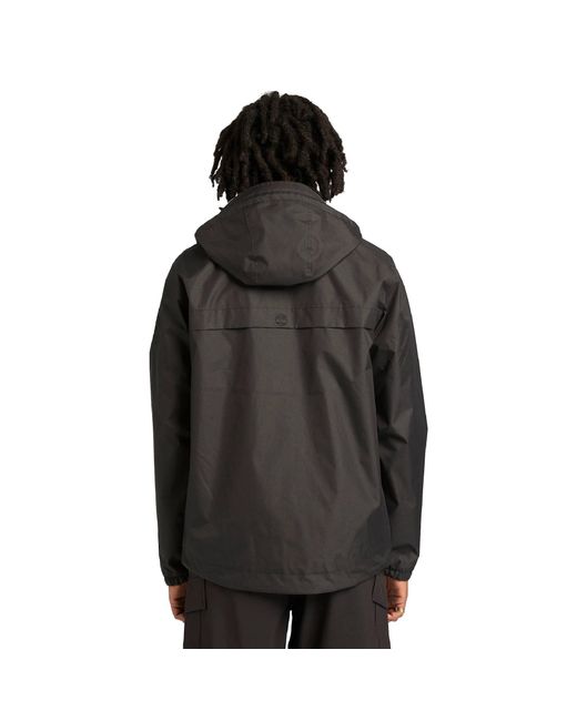 Timberland Black Benton Hooded Full-Zip Waterproof Jacket for men