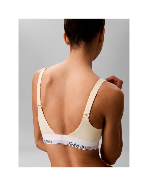 Calvin Klein Metallic Bralette