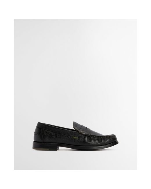 Barbour Black Linford Loafer for men