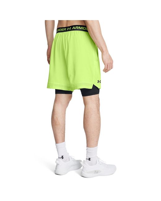 Under Armour Green Vanish 2-In-1 Shorts for men