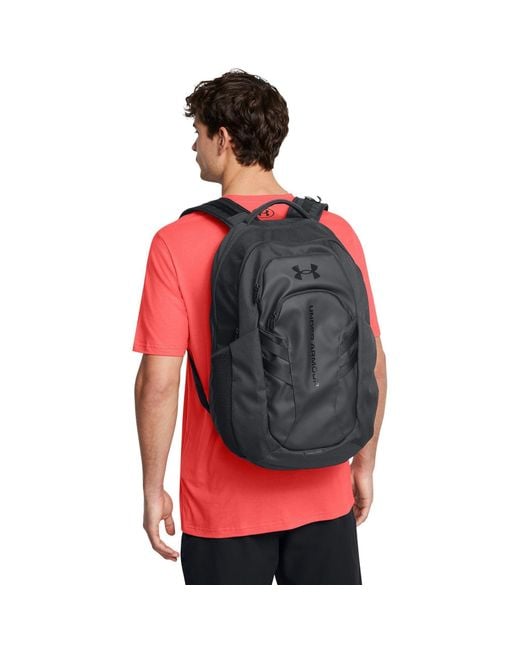 Under Armour Black Ua Hustle 6.0 Backpack