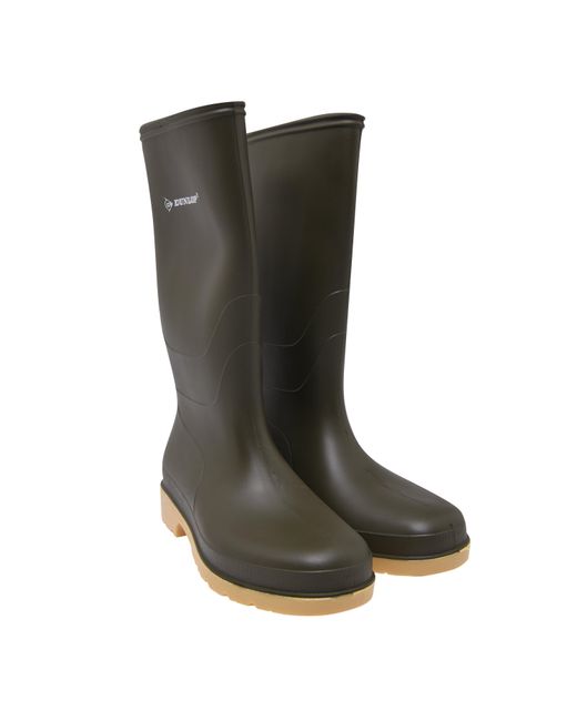 Dunlop Green Ladies Wellingtons