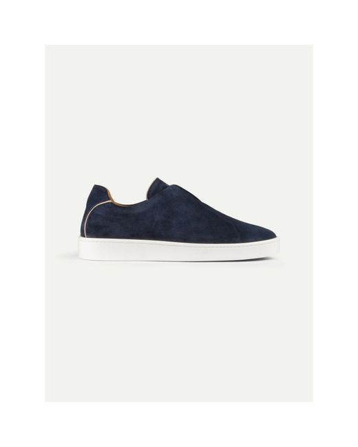 Aurélien Blue Aur3 Suede for men