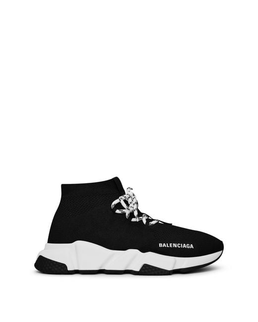 Balenciaga Black Speed Lace Trainers for men