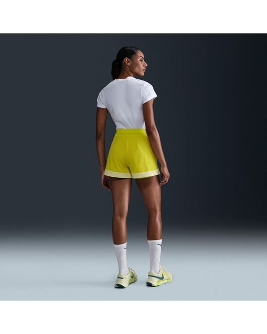 Nike Yellow Oz Open Skirt