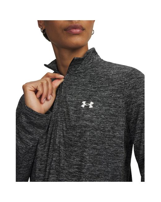 Under Armour Black Tech Half Zip Top
