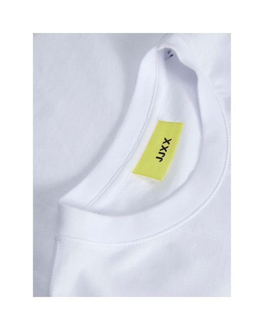 JJXX Blue Andrea Loose Logo T-Shirt Ladies