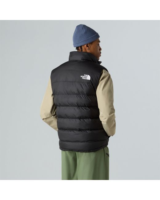 The North Face Black Limbara Insulated Sleeveless Gilet for men