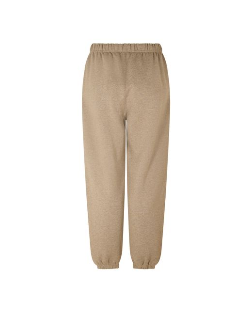 Fear Of God Natural Closed Hem Fleece Joggers