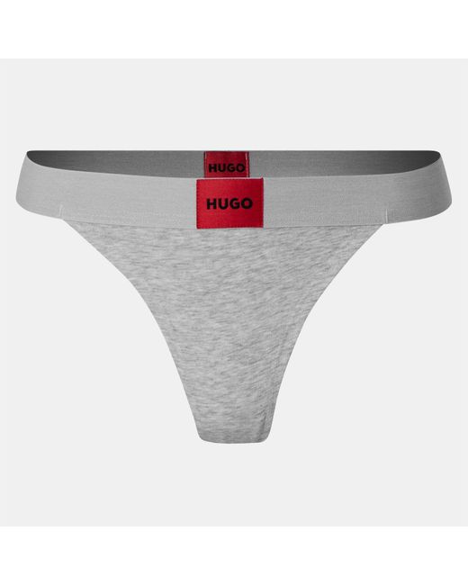 HUGO Gray Label String Thong
