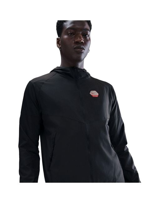 Nike Black City Run Jacket for men