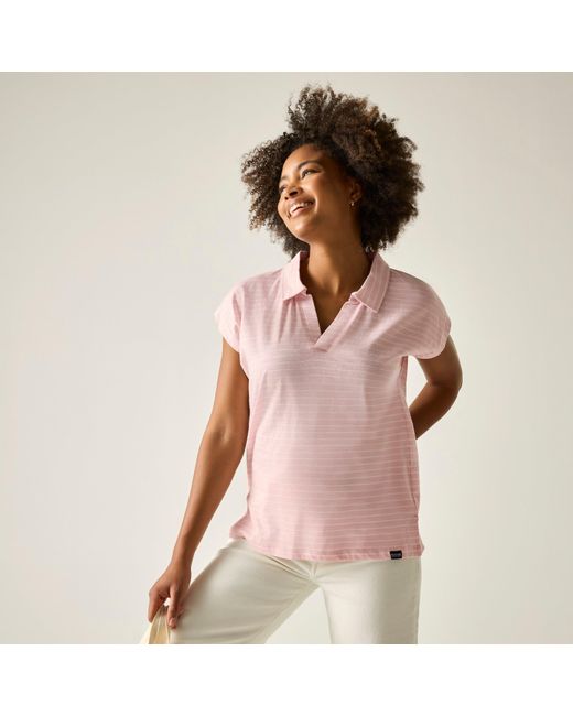Regatta Pink Lorana Breathable T-Shirt