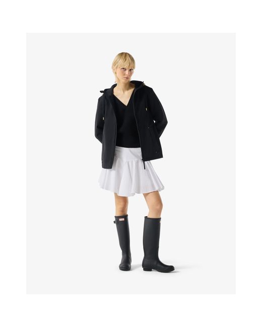 Hunter Black Rain Anorak Jacket